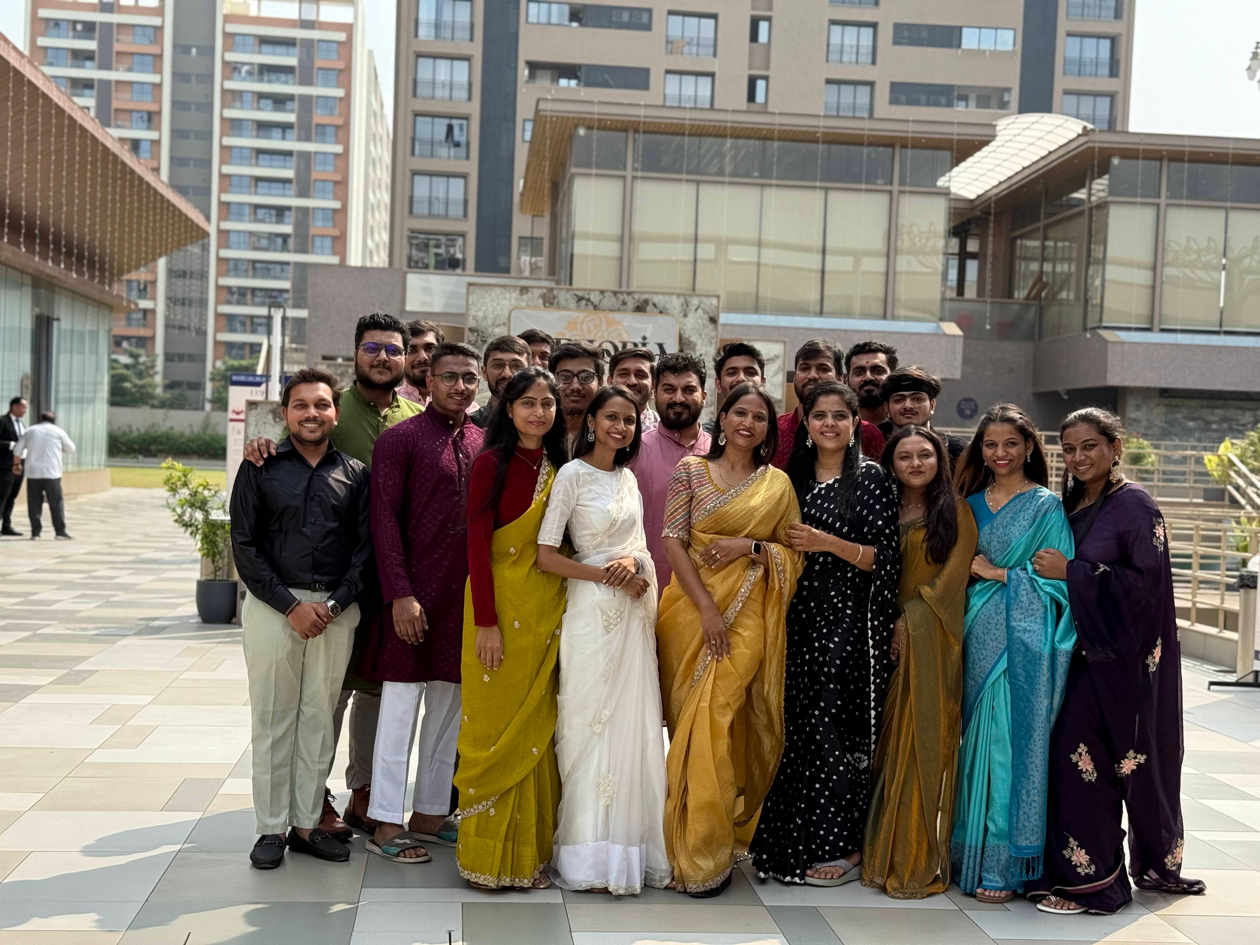 The Vivid Web Solutions team in Surat